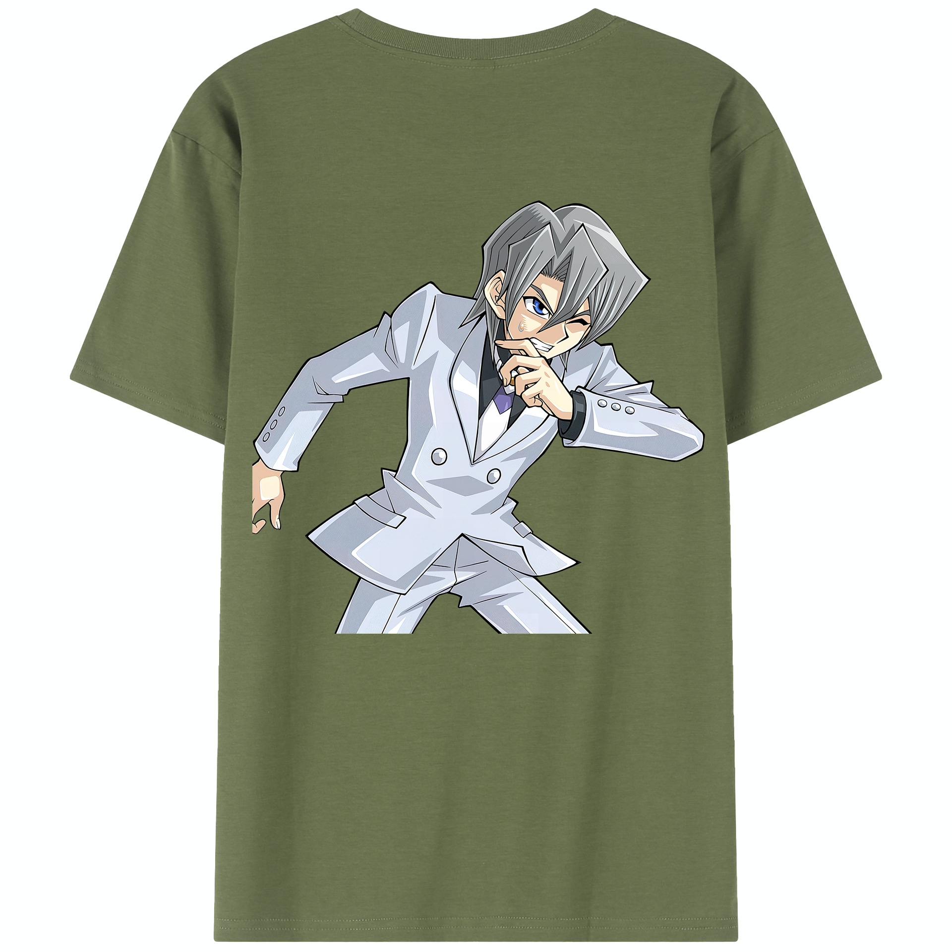 （画像用） 遊☆戯☆王 Yu-Gi-Oh! 綿100％半袖Tシャツ（背面プリント）